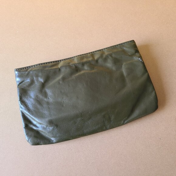 Olive Green Clutch Purse - Picture 2 of 6